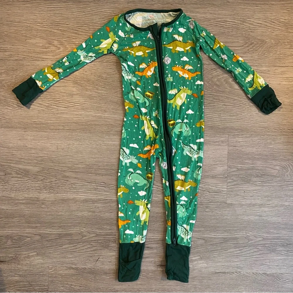 Little Sleepies‎ 12-18 months Dragon Dreamland Zippy Pajama Bamboo